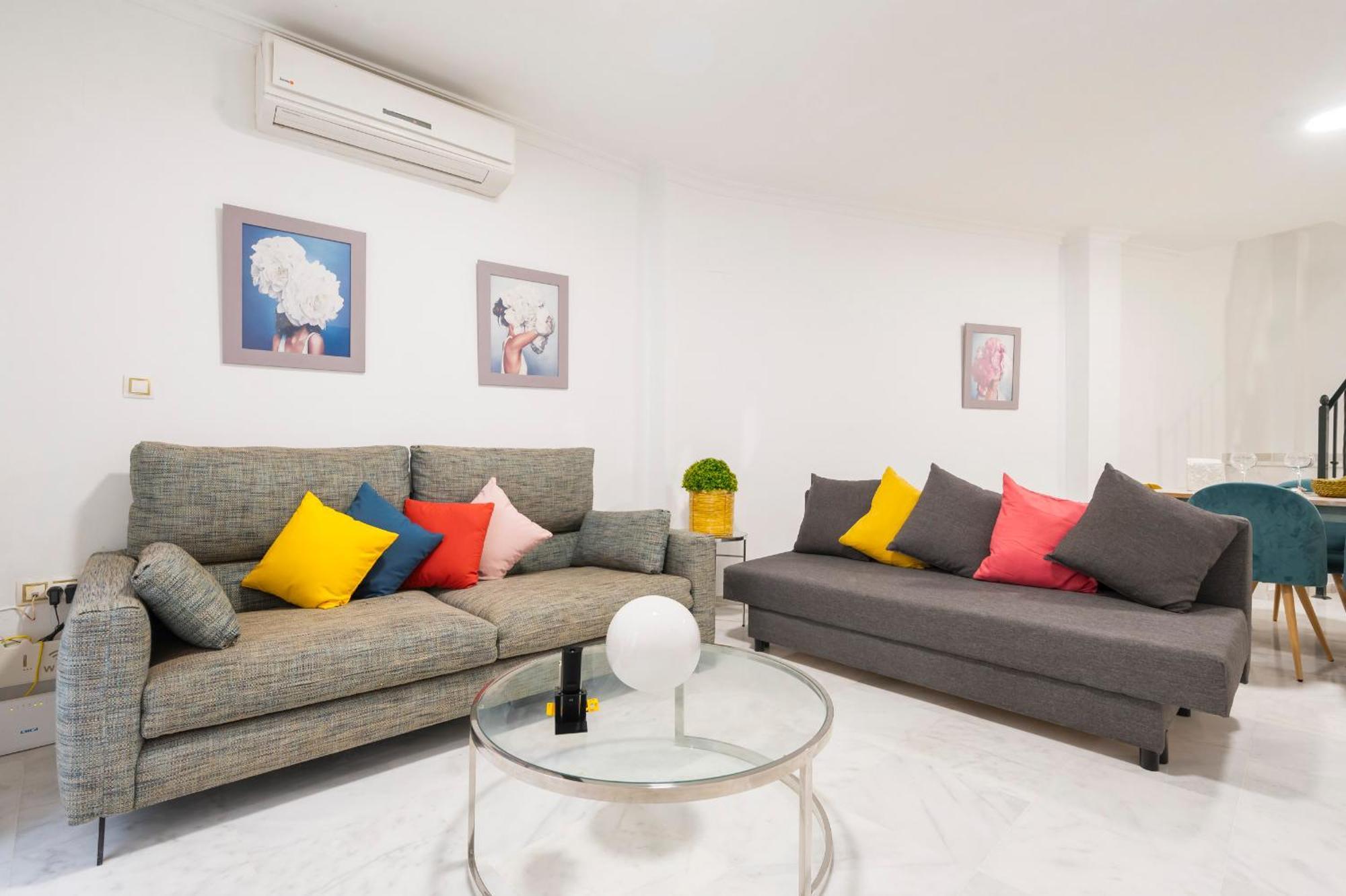 Santa Catalina Moderno Apartment Sevilla Bagian luar foto